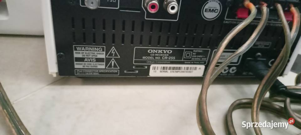 Mini wieża Onkyo Cs255 pilot i instrukcja Sędziszów