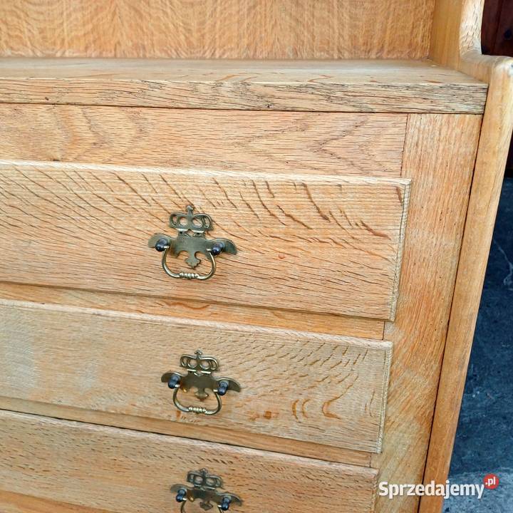 Reprezentacyjna Biblioteka Regał z 3 szufladami Suchorzew