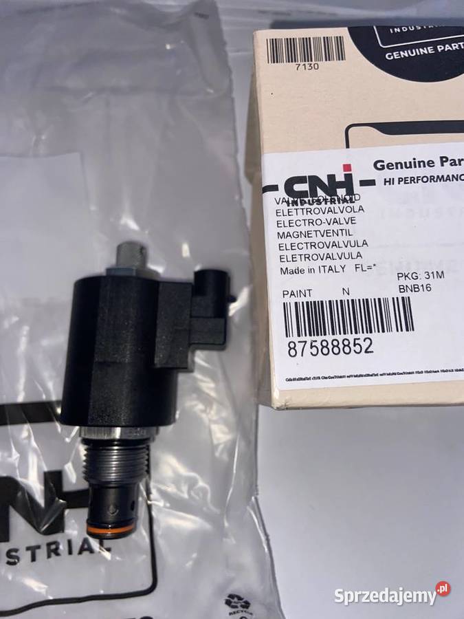 87588852 Elektrozawór T7000 T7 Puma CVT Nowy Maszyny rolnicze Warszawa