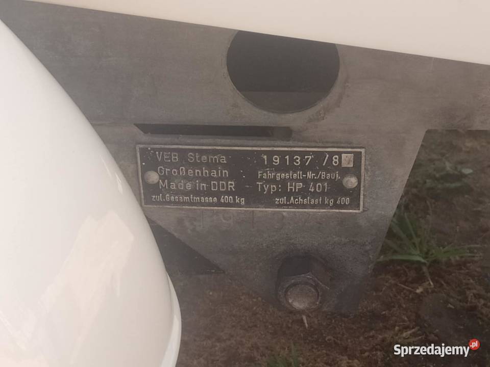 Przyczepka lekka HP 400 Jelenia Góra