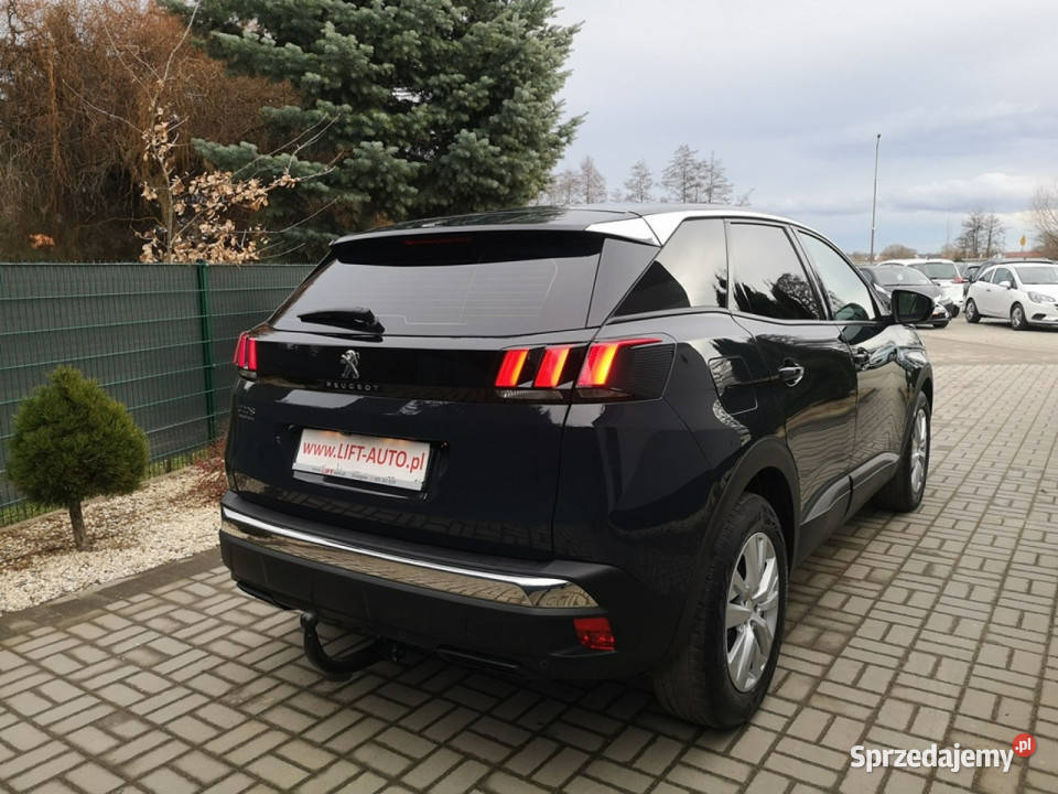 Peugeot 3008 15 HDI 130 Klimatr Navi Parktronik czujnik martwego pola Strzegom