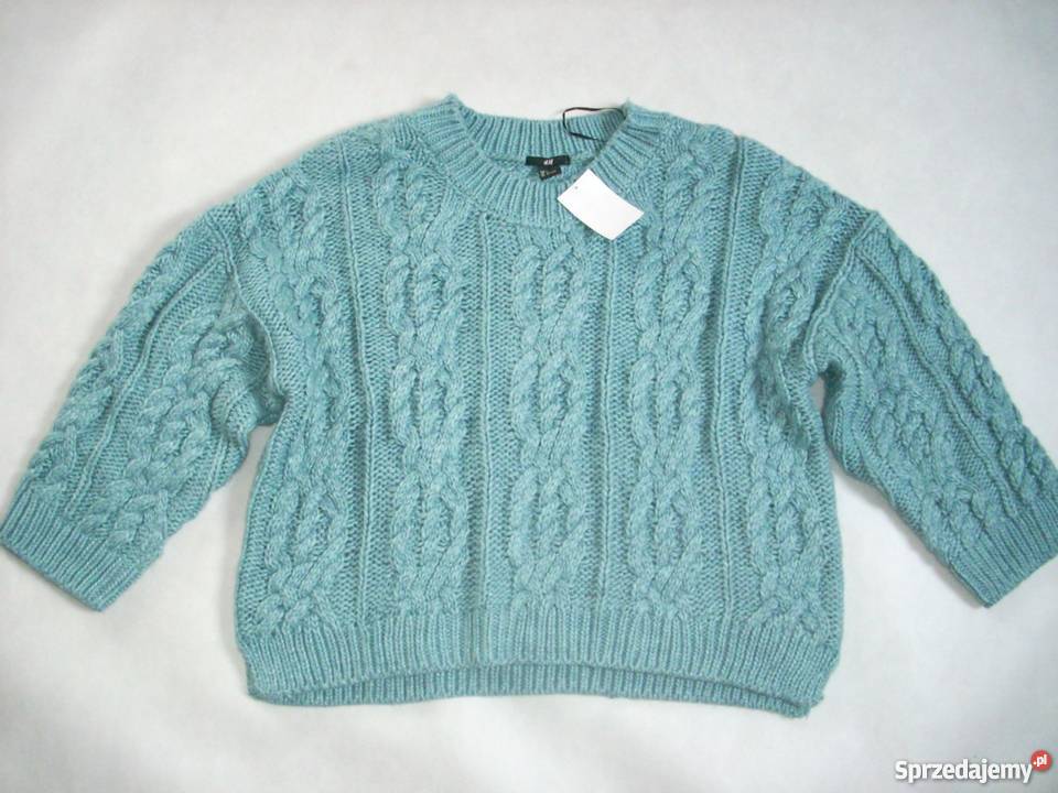 HM luźny sweter NOWY grubszy CUDO L XL Nowy Sącz