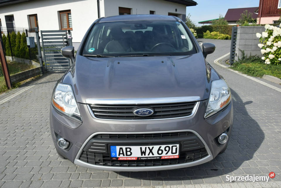 Ford Kuga 20D 4x4 2012r 2 Kpl Kół Sprowadzony lakier metallic Majdan Sieniawski