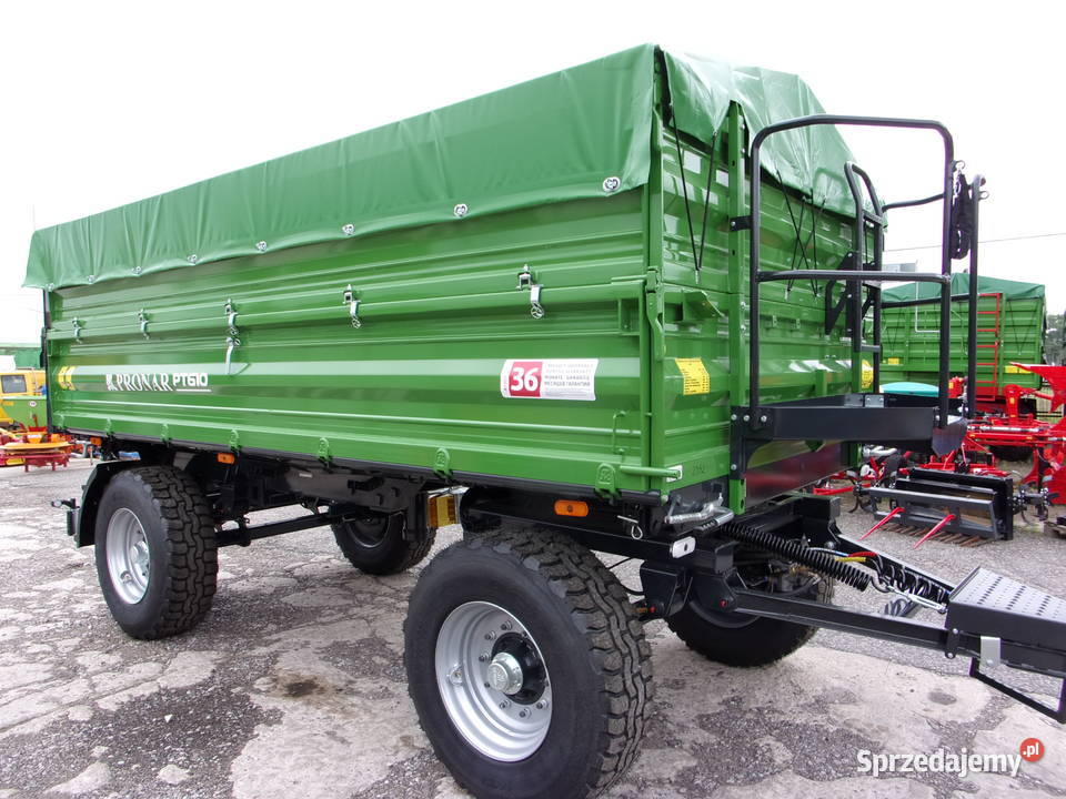 NOWA Przyczepa rolnicza dwuosiowa PRONAR PT610 Pronar Opoczno