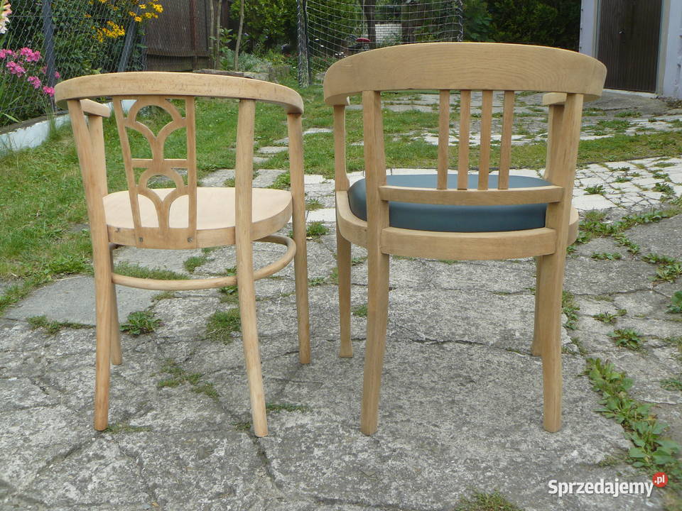 Stary fotelkrzesło Thonet sygnowany