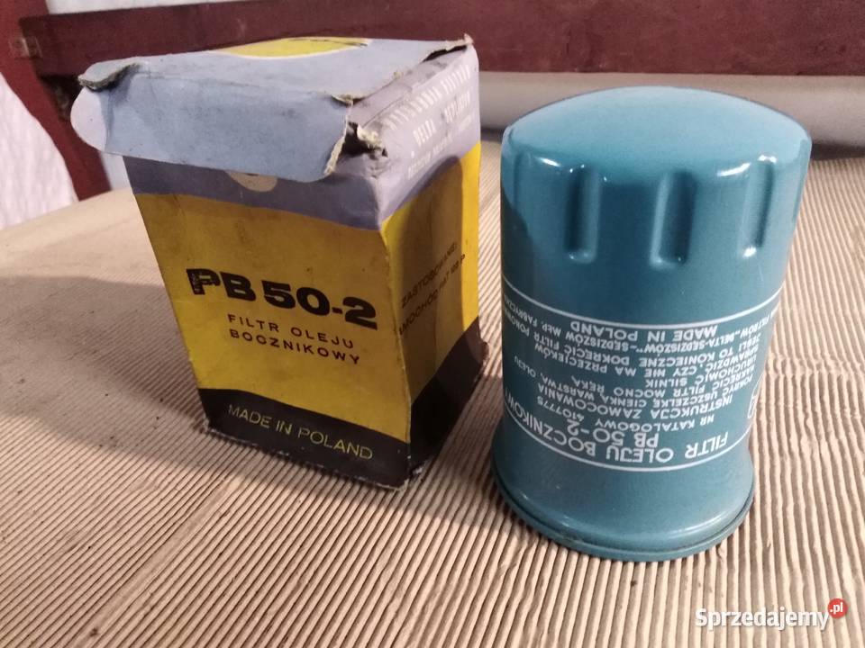 Fiat 125P fabrycznie nowy filtr oleju bocznikowy osobowe wielkopolskie Chodzież