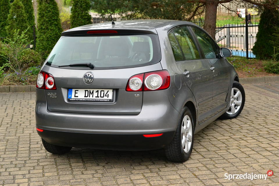 VW Golf Plus 16B 102 Sprowadzony Opłacony Nowa Słupia