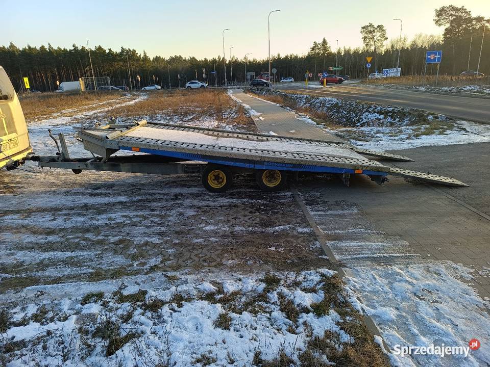 Przyczepa Laweta uchylna samochodowa BOCKMANN lawety kujawsko-pomorskie Bydgoszcz