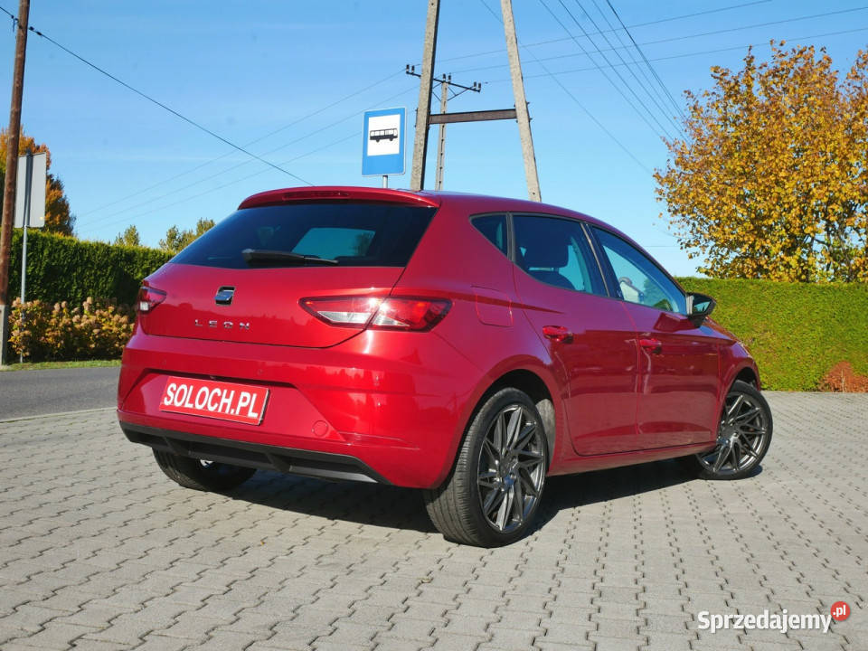 Seat Leon FL 15 TSI 130 Eu6 Kamera Tempomat ACC czujnik parkowania Goczałkowice-Zdrój sprzedam