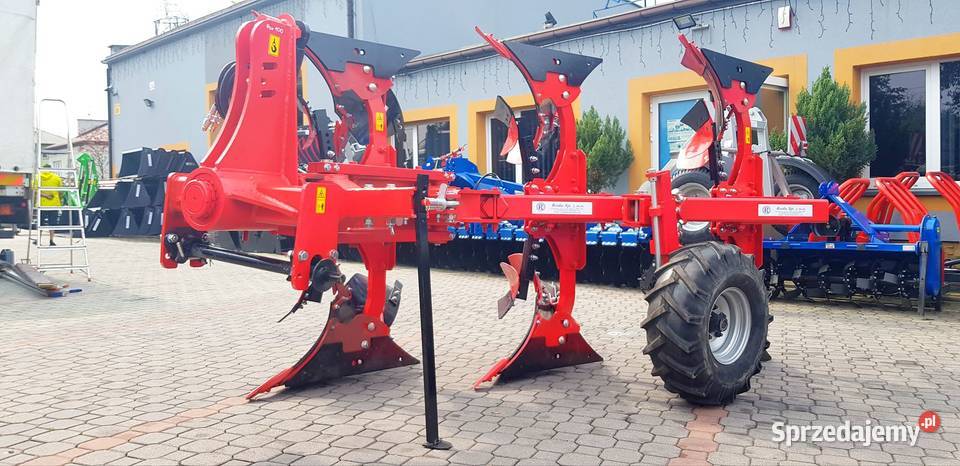 Pług obrotowy obracalny duży EUROMASZ Maszyny uprawowe Nowy Sącz