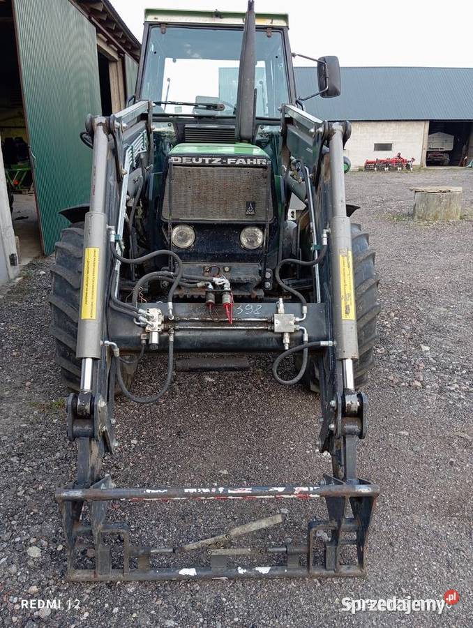 DeutzFahr Dx 370 z turem Ciągniki Bielsk Podlaski