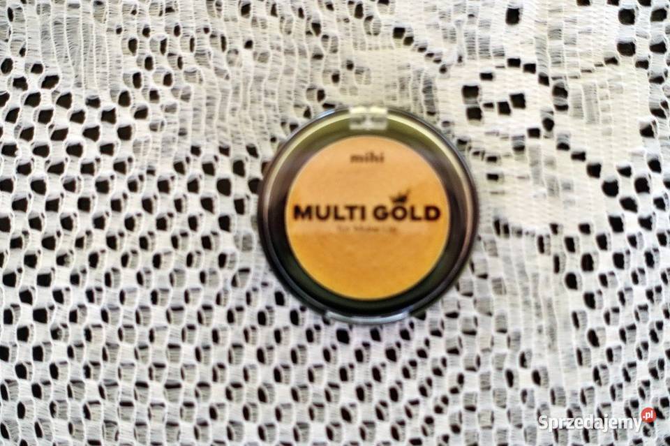 Highlighter Multi Gold do makijażu mihi Makijaż