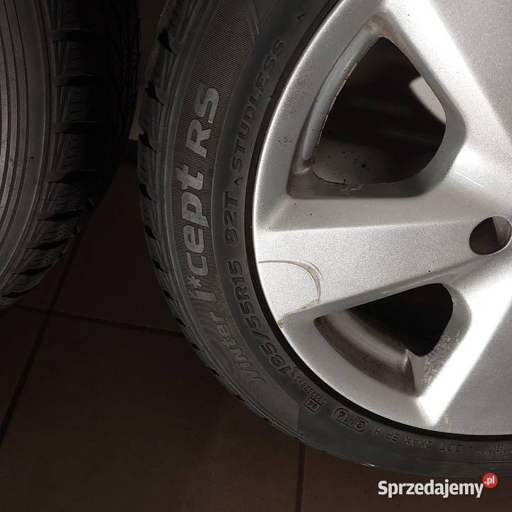 Sprzedam koła zimowe 4 5x100 VW Skoda Seat Oborniki