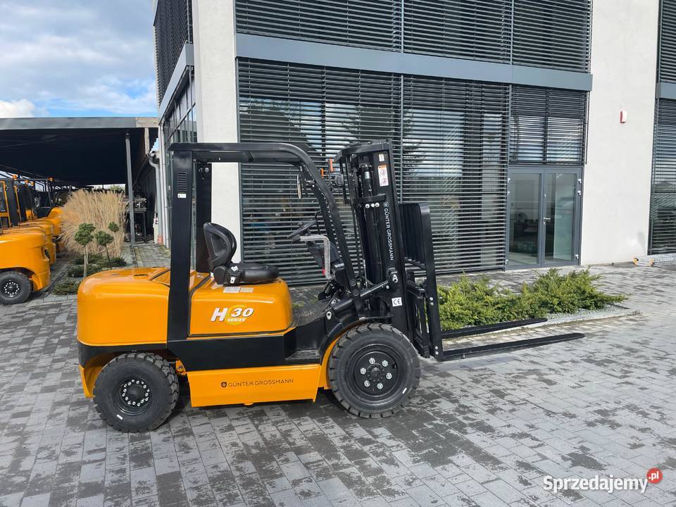 Wózek widłowy 3T triplex diesel nowy diesel lubelskie Poniatowa