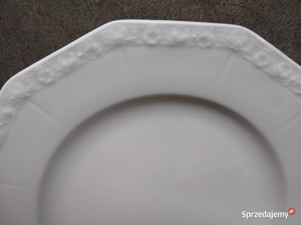 Talerz płytki Rosenthal Biała Maria Classic