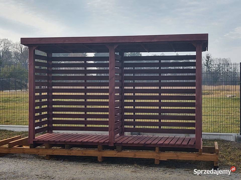 Drewutnia poszerzana 35 x 11m z dachem prostym Kalety sprzedam