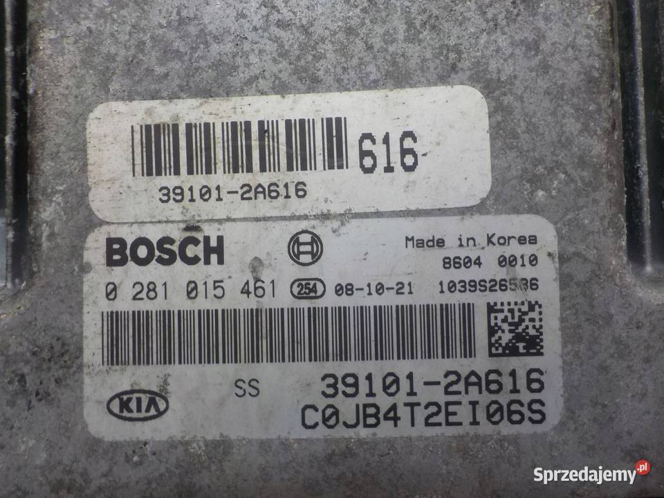 KIA RIO II 15 CRDI 09r sterownik komputer Czujniki i sterowniki Suków