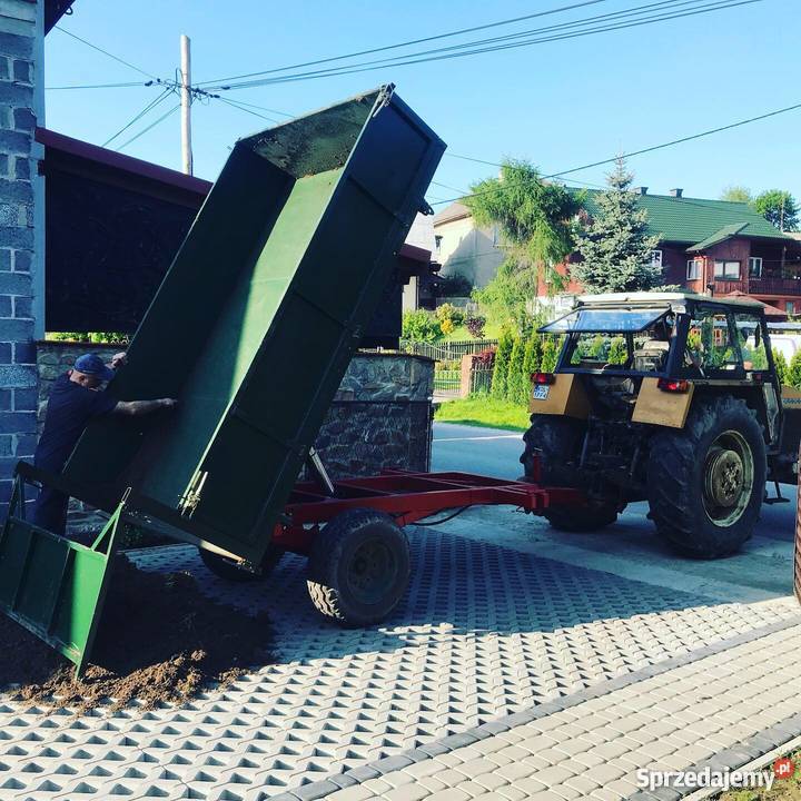 przyczepa kiprowana 5 tonowa wywrót na trzy Olkusz sprzedam
