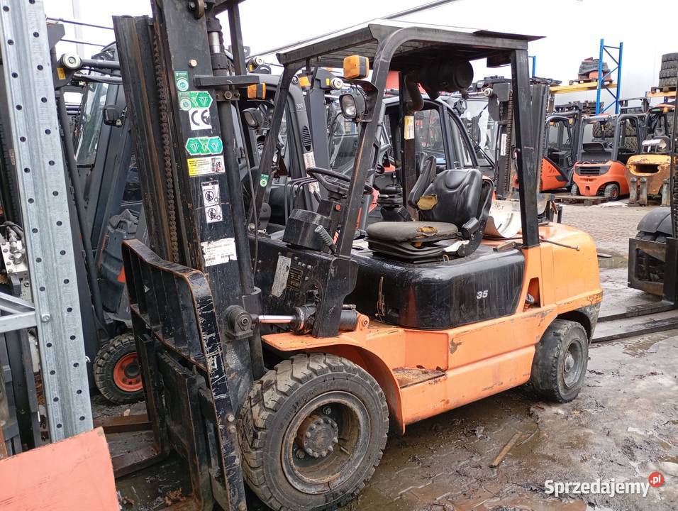 Wózek widłowy HANGCHA 3 500 Wózki widłowe Krępiec