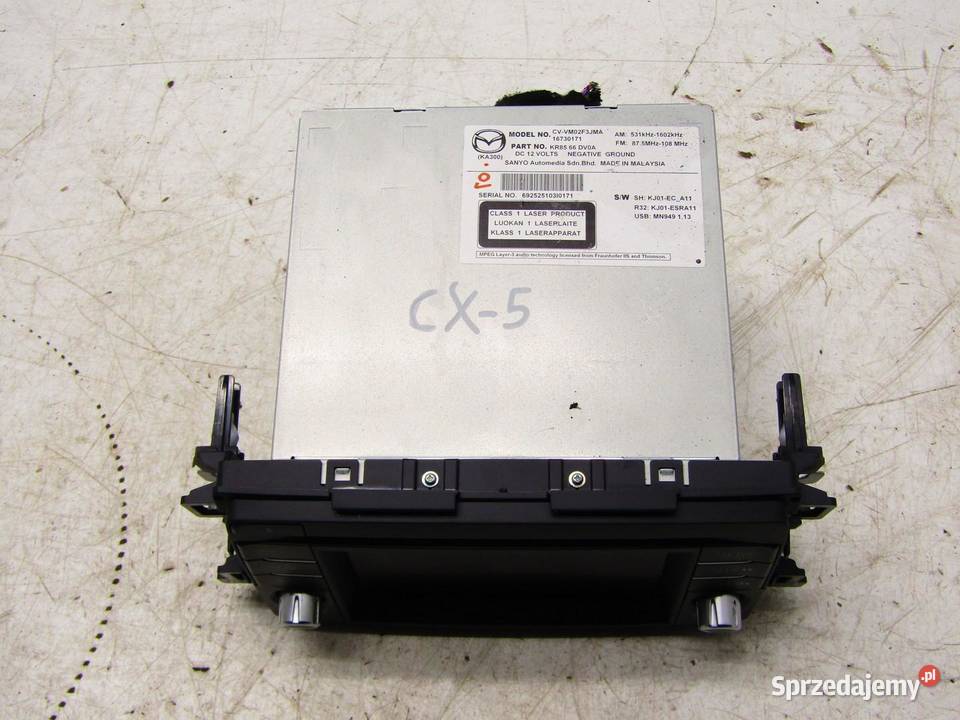 RADIO NAWIGACJA NAVI MAZDA CX5 CX5 KE I KR8566