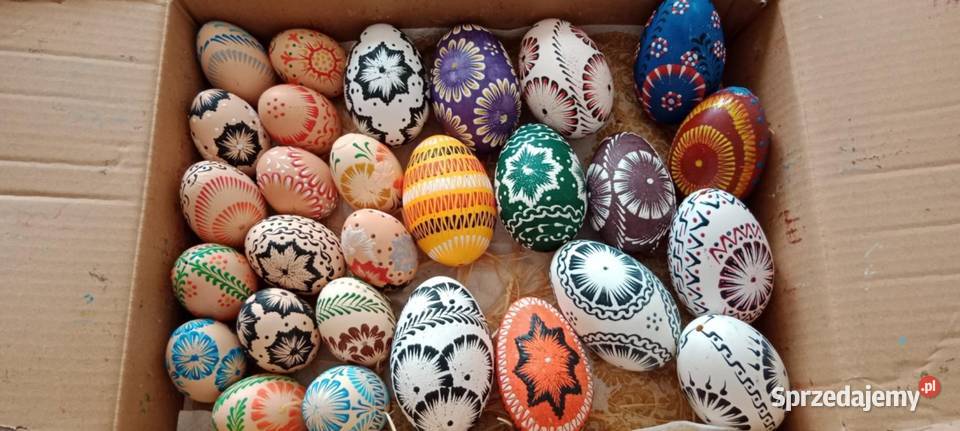 Pisanki kurze kacze i gęsie Dubeninki
