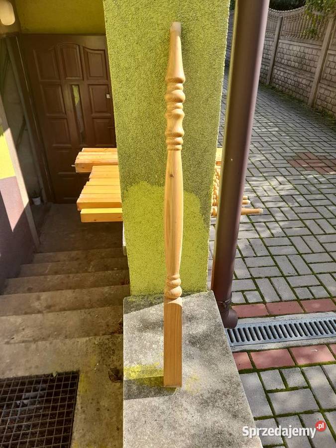 Tralki świerkowe sosnowe na barierki Fugasówka