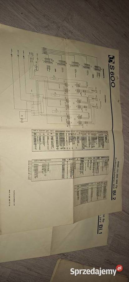S600 Dokumentacja serwisowa VEB Baumaschinen Łęczyca
