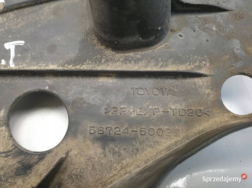 Toyota Land Cruiser 150 LEWA OSŁONA ZDERZAKA Tył Pozostałe Rudka