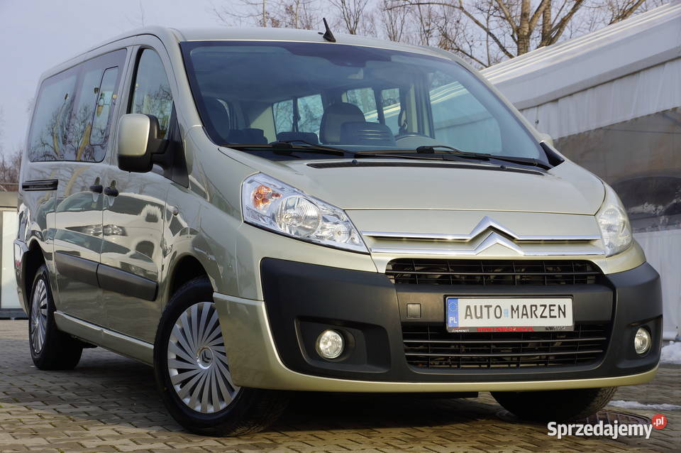 Citroen Jumpy 20 Diesel 120 8osób Navi światła przeciwmgielne Nowy Sącz