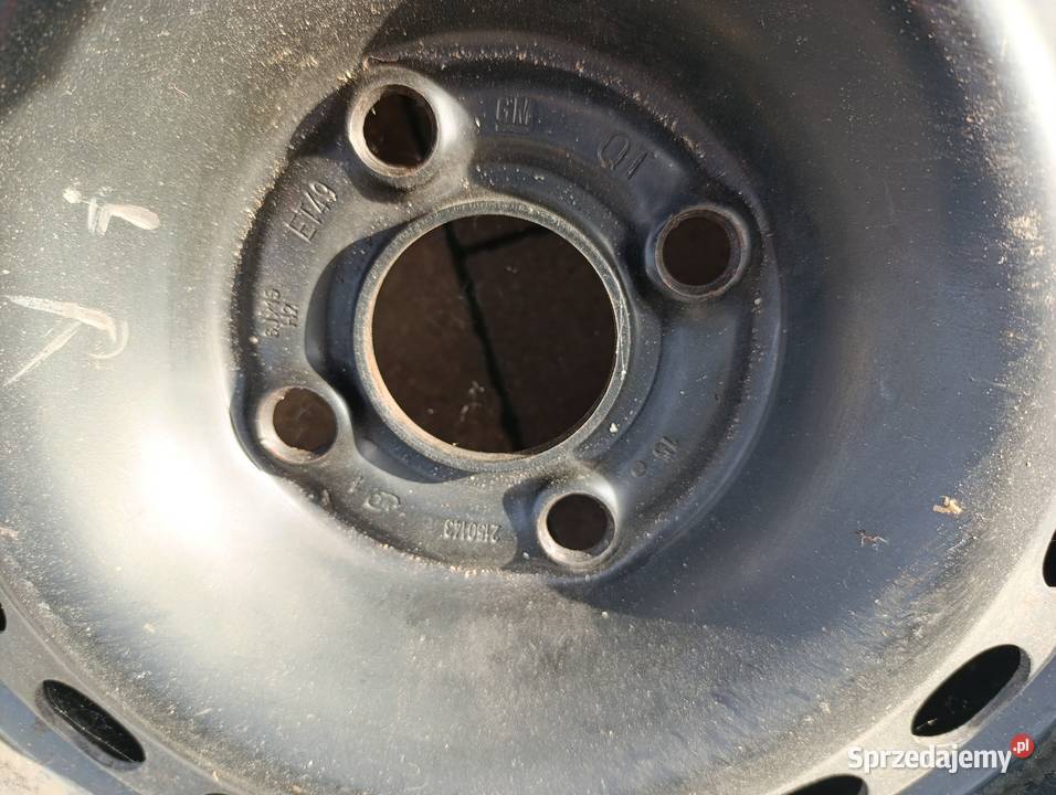 Felgi 15 kołpaki do Opel Corsa C stalowe