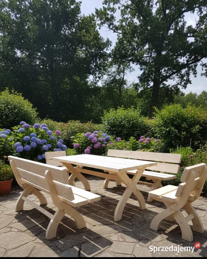 Huśtawka ogrodowa MODRZEW solidna Wysoka