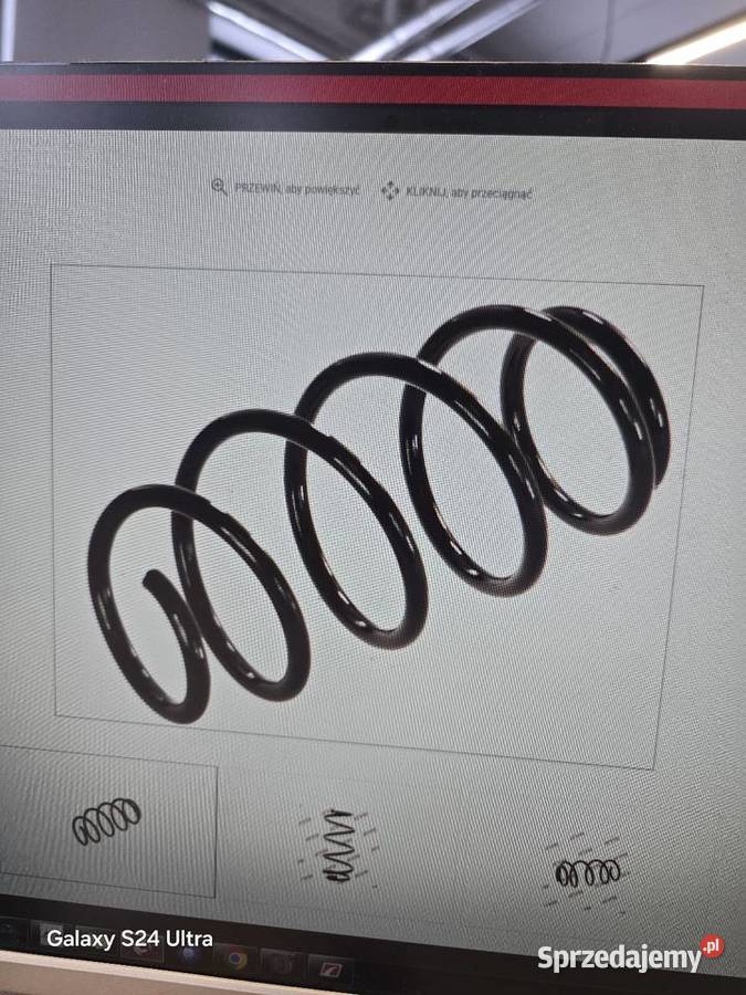 Sprężyny zawieszenia przedniego Kayaba Golf Audi pomorskie Bytów