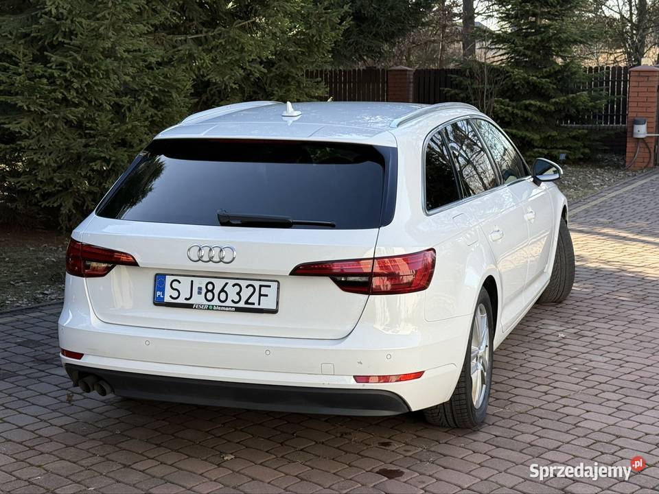 Audi A4 B9 20 TDI 190 Piękna bezwypadkowa sztuka światła LED śląskie Jaworzno