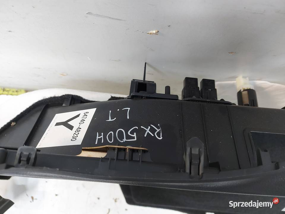 LEXUS RX500H V 5 2023 TAPICERKA BAGAŻNIKA LEWY Wyposażenie wnętrza