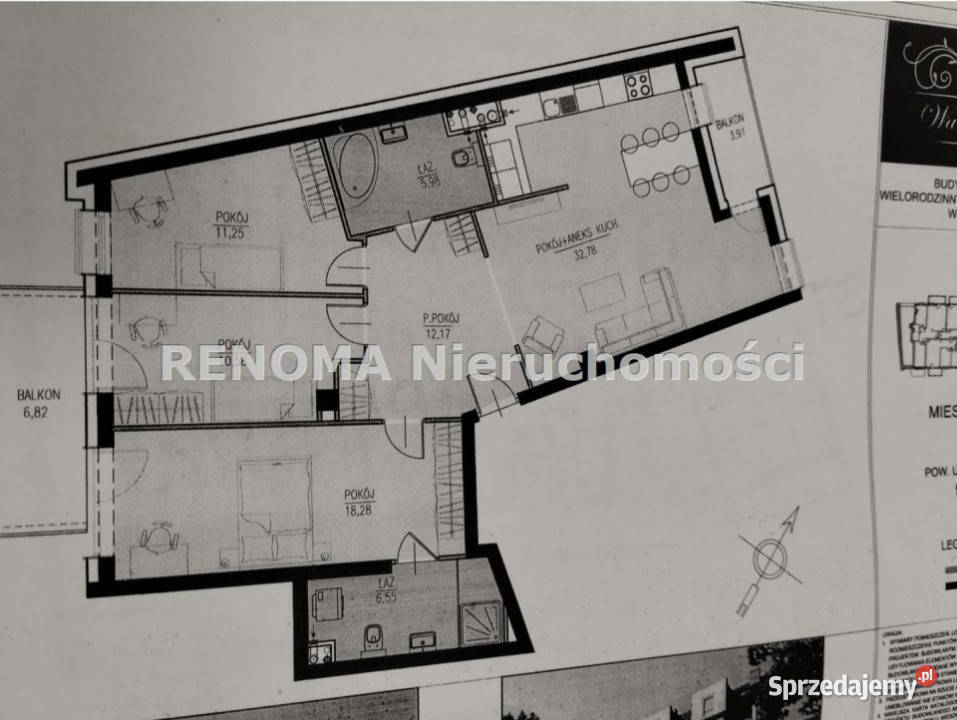 Mieszkanie 9759m2 4pokojowe Białystok Warszawska Sprzedaż