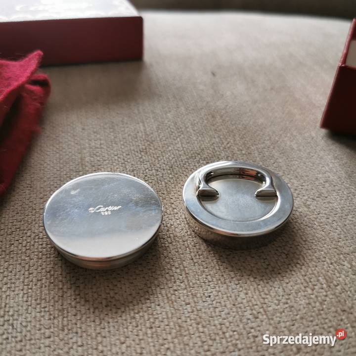 Cartier C dcor Pill Box pomysł na prezent srebro mazowieckie Warszawa