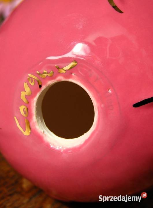 Jajo złocone ceramika Emaux de Longwy Francja sprzedam