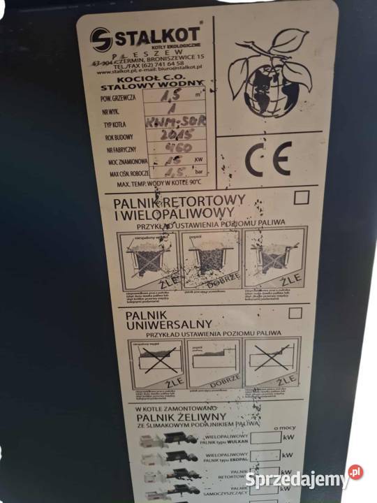 Piec na pellet i ekogroszek lubuskie sprzedam