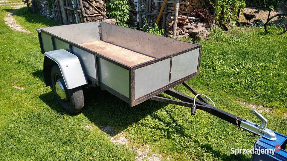Przyczepka SAM zarejestrowana 99x201x31 350 Do samochodów osobowych Paszki Małe