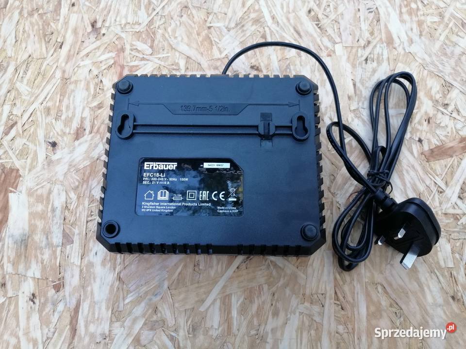 SZLIFIERKA KĄTOWA ERBAUER EAG18Li 18V 1x4Ah Elektryczne wielkopolskie Wyrzeka