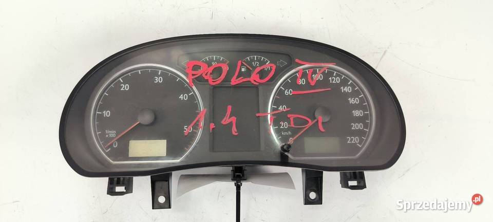 LICZNIK ZEGAR VOLKSWAGEN POLO 110080124015A osobowe Pozostałe Lipno