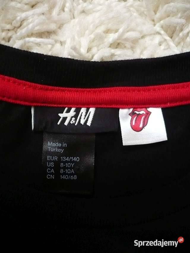 koszulka tshirt hm 134 140 8lat Rolling Stone