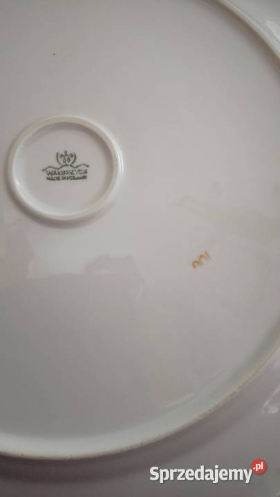 Duży biały talerz Wałbrzych kujawsko-pomorskie