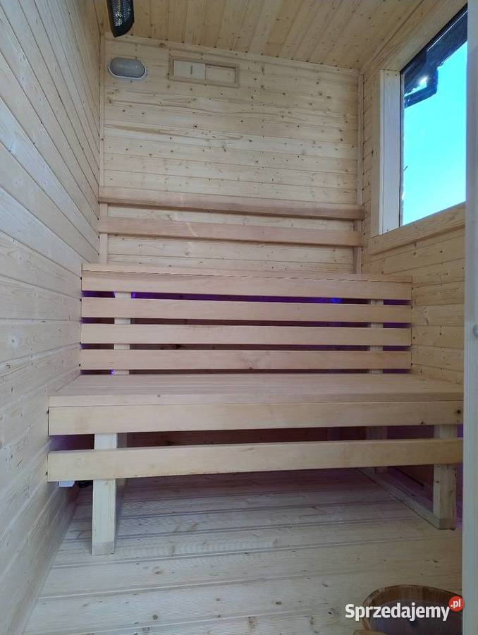 Sauna ogrodowa zewnętrzna Poznań sprzedam
