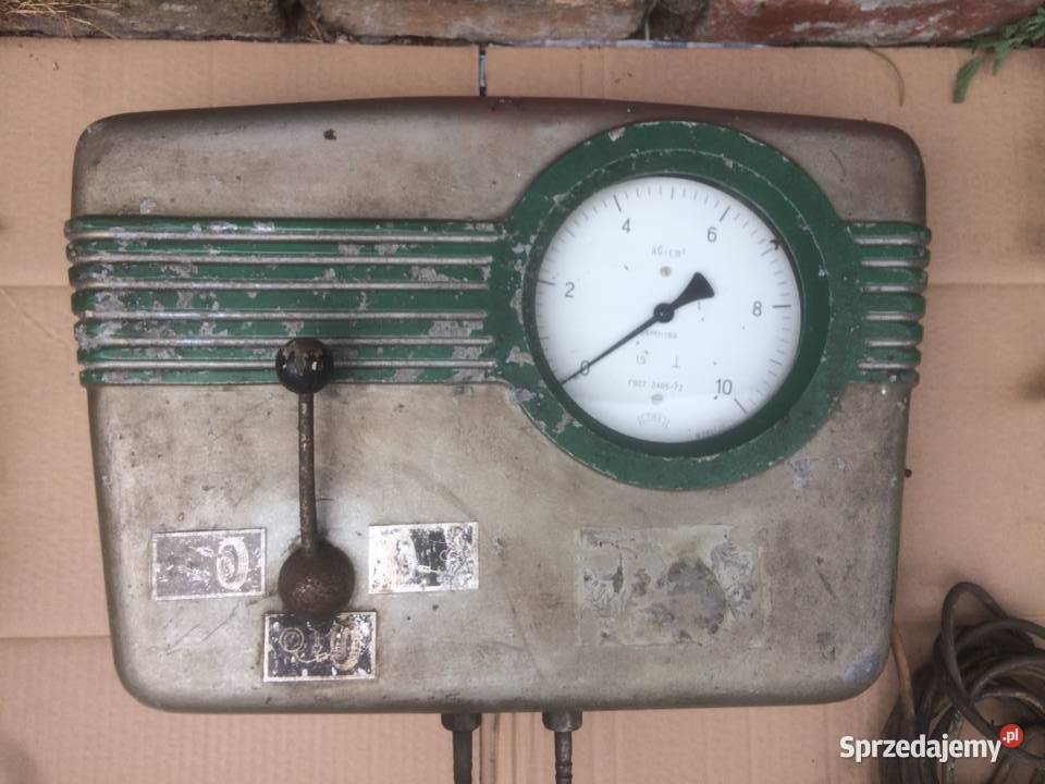 Aparat do Pompowania Opon PRL Stacja łódzkie sprzedam