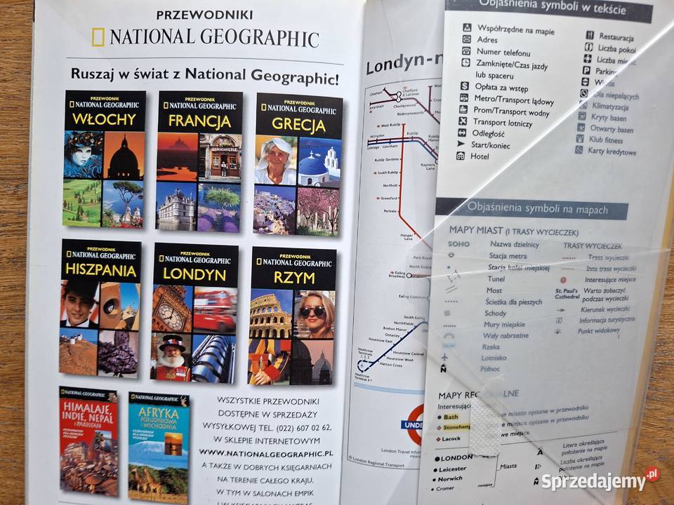 Londyn przewodnik National Geographic małopolskie Kraków