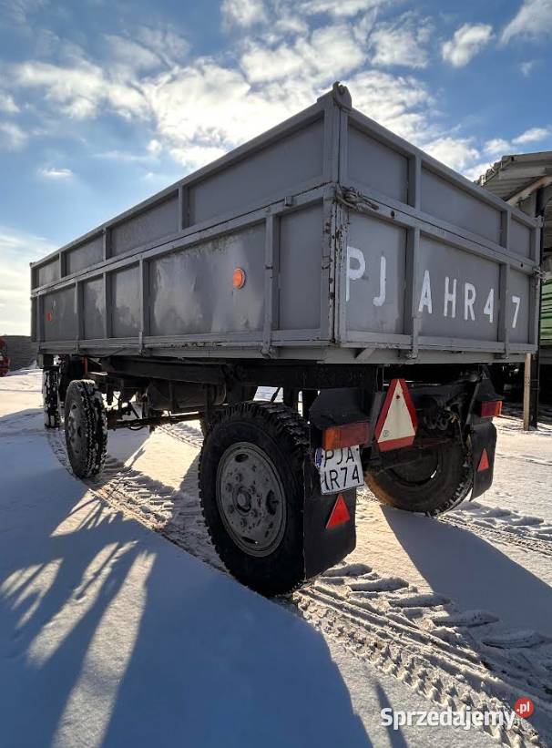 Przyczepa Autosan d35 nieuszkodzony Rolnictwo wielkopolskie Kotlin