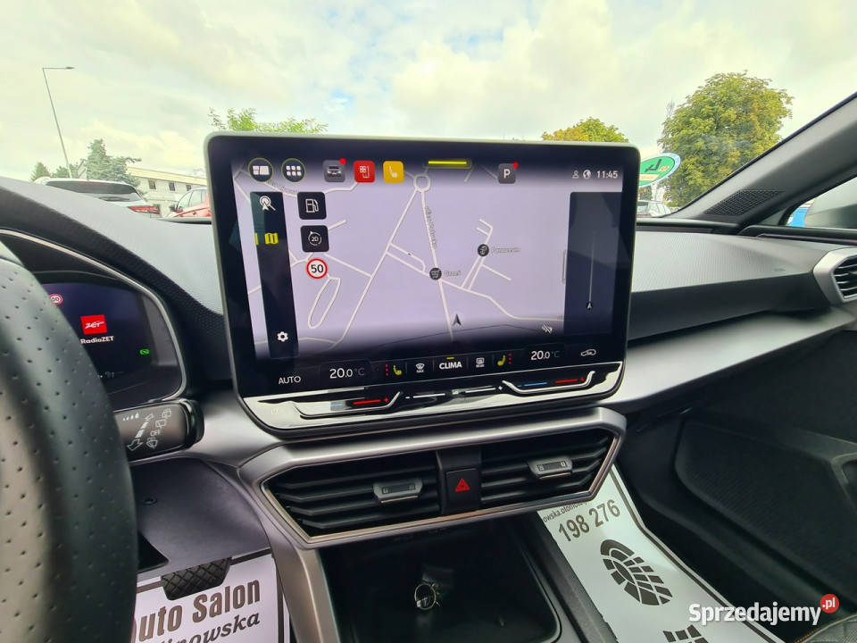 Seat Leon FR 8 Navi 2xPDC Kamera Full Led Grzane asystent pasa ruchu Wągrowiec sprzedam