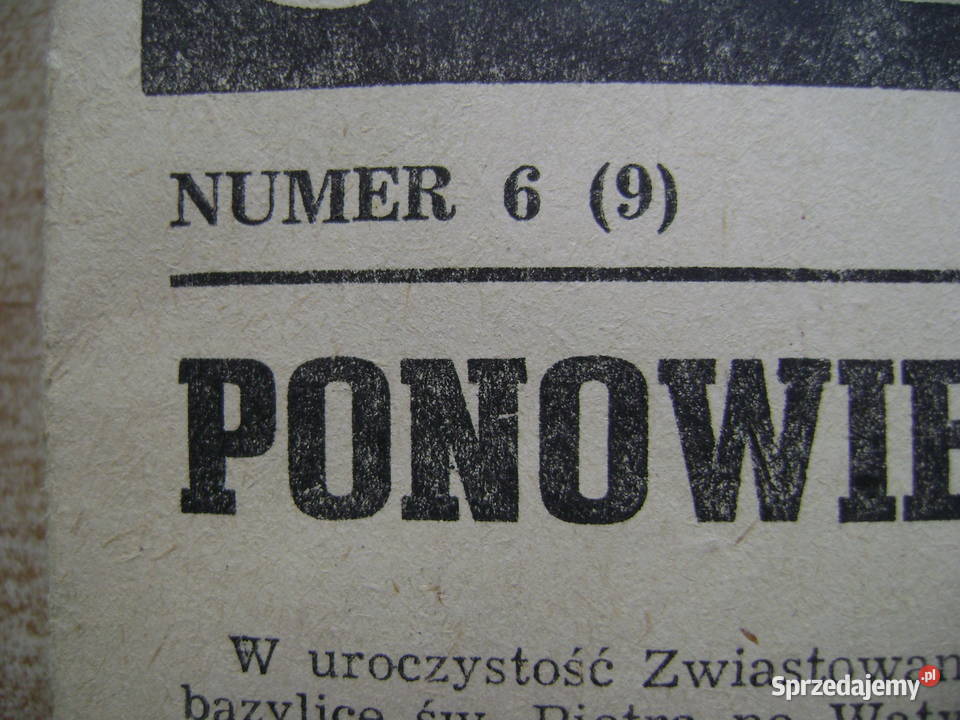 Starocie z PRL Dewocjonalia Katolicka gazeta Gdynia