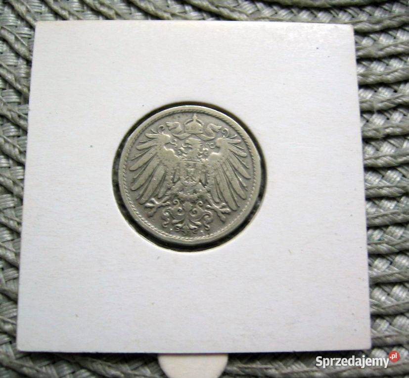 Niemcy 10 Reichspfennig 1905r A Kalisz